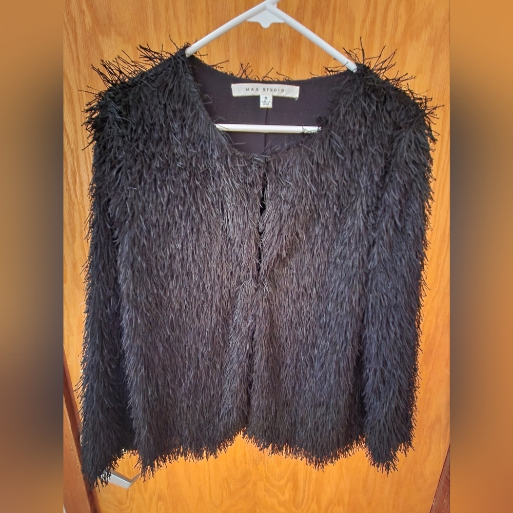 Max Studio Fringe Jacket/Cardigan